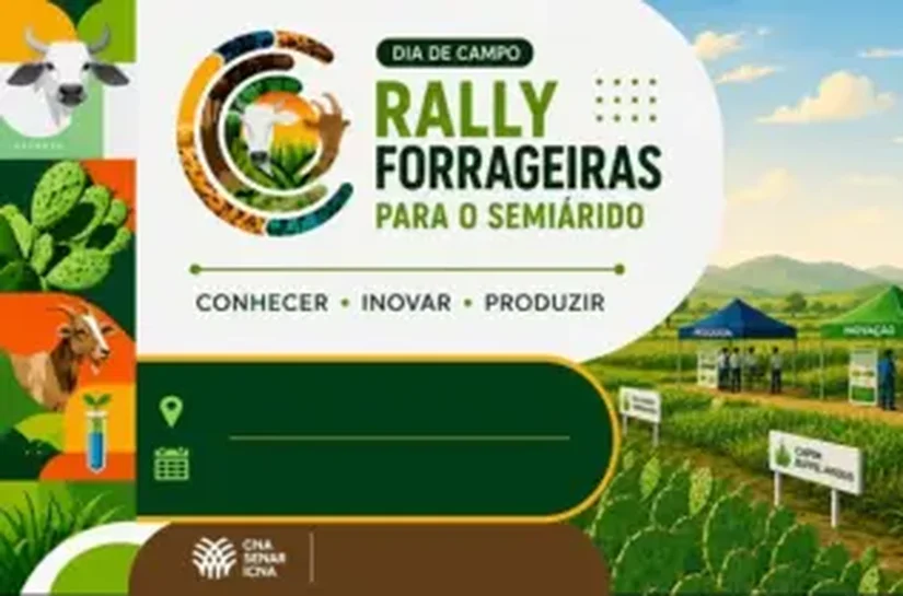 CNA lança Rally Forrageiras para levar tecnologia e conhecimento a produtores do Semiárido