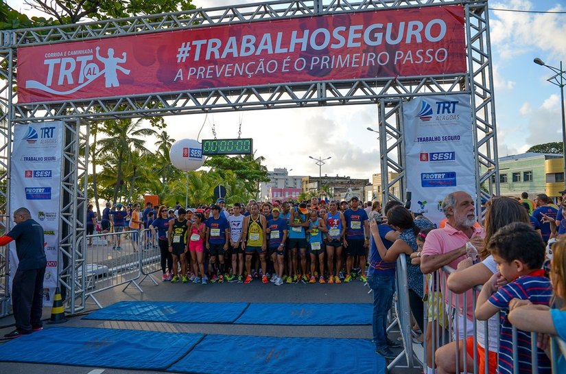 TRT/AL realiza 2ª Corrida e Caminhada Trabalho Seguro neste sábado