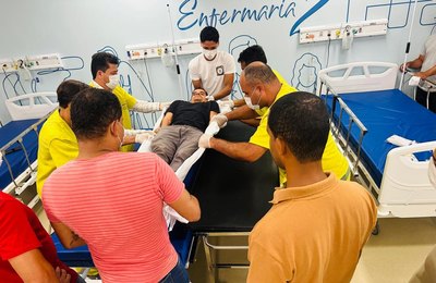 Hospital Regional de Palmeira dos Índios treina 54 maqueiros e investe na segurança do transporte de pacientes