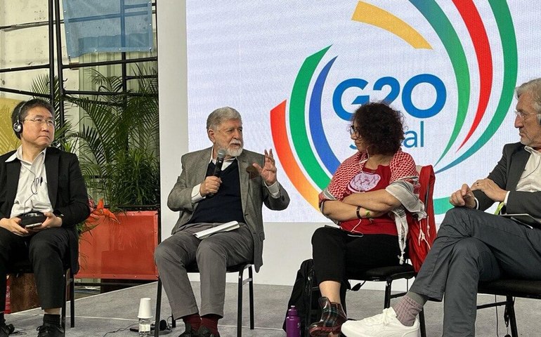 'É uma revolução', diz Amorim no G20 Social sobre ascensão da multipolaridade
