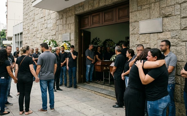 Mãe e filho mortos atropelados por ônibus no Rio são velados nesta quarta