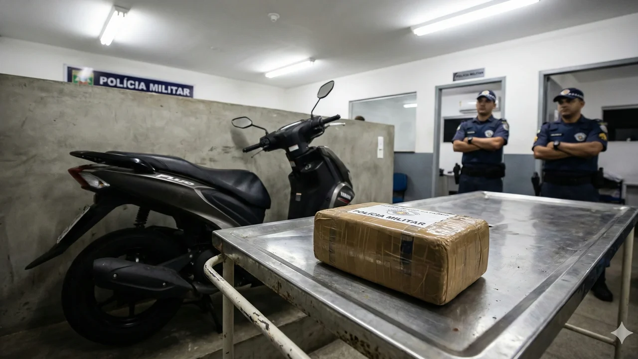 Golpe no tráfico: PM apreende R$ 50 mil em cocaína pura em Arapiraca; droga era trazida do Paraguai