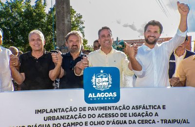 Prefeitura e Governo do Estado inauguram obras em Traipu