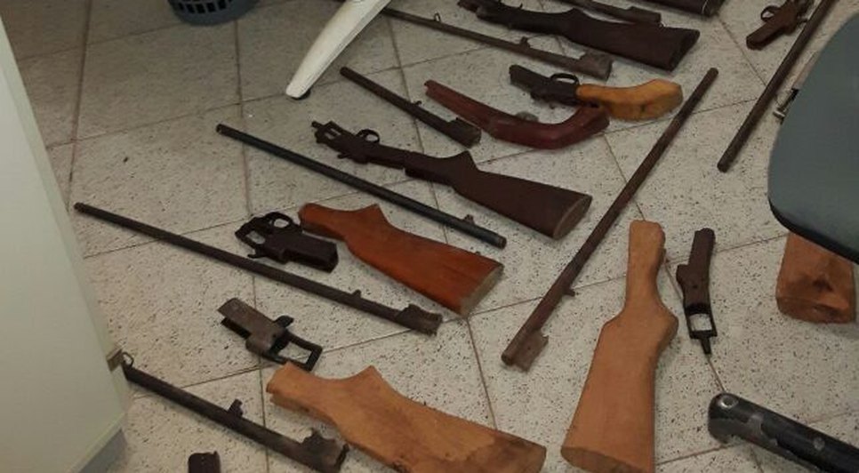 armas apreendidas umbaúba 