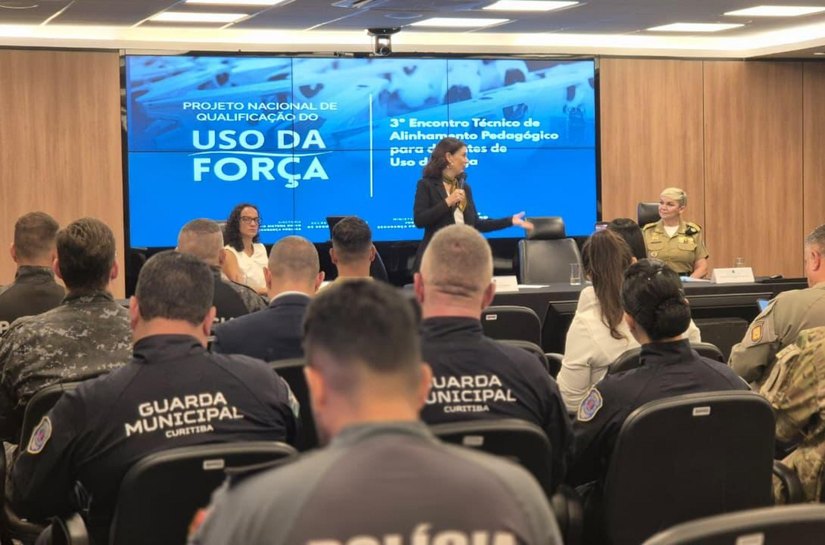 Oficiais da PM alagoana participam de treinamento para docentes de Uso da Força no DF
