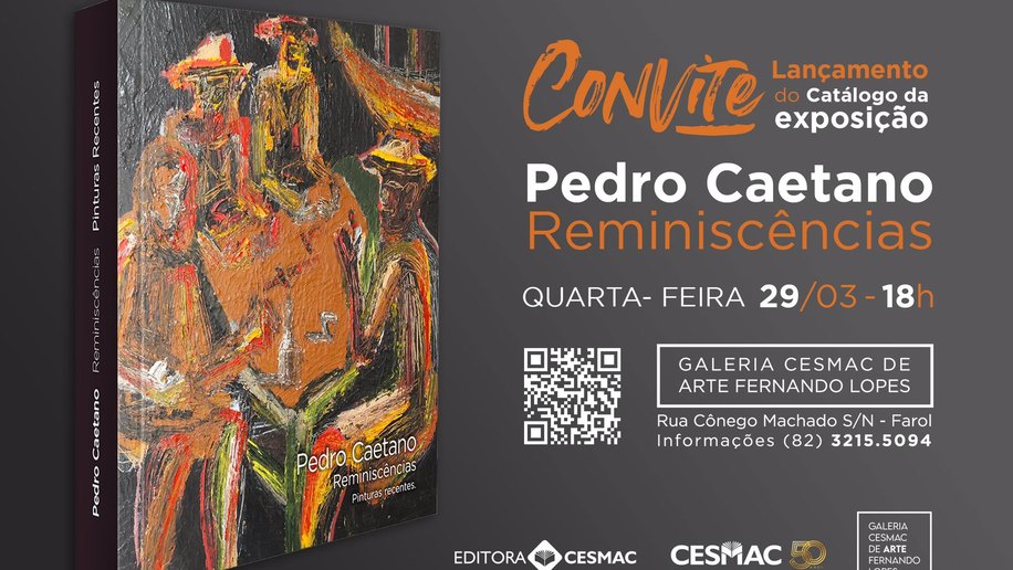 Catálogo da exposição “Reminiscências” é lançado nesta quarta, dia 29
