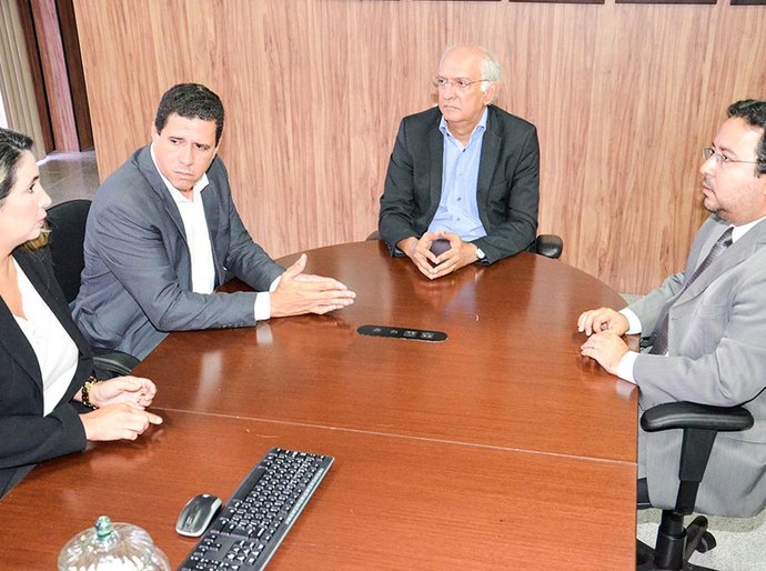 Titular da Seprev foi recebido pelo Diretor-Geral do Tribunal de Contas