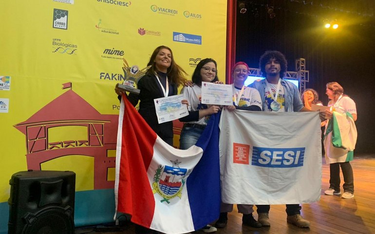 Projeto de Iniciação Científica apoiado pela Fapeal conquista 1º lugar em Feira Nacional