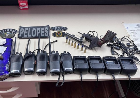 Suspeito de tentativa de homicídio é preso com arma e drogas em Porto Real do Colégio