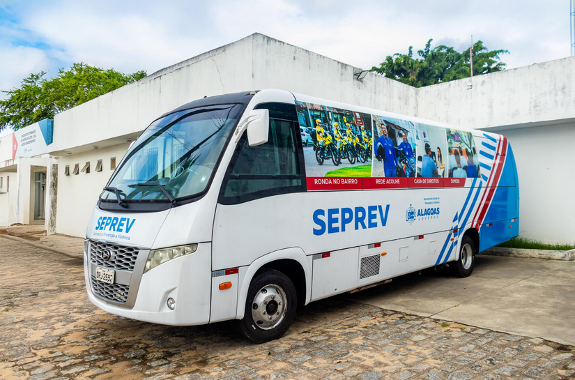 Governo entregará, em Porto Calvo, ônibus para serviços itinerantes de cidadania e prevenção à violência