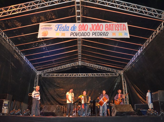Povoado Pedras deu início aos festejos juninos de 2016 em Marechal