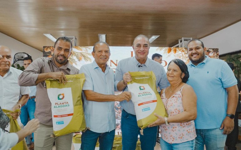 Maior programa de incentivo à produção de grãos de Alagoas vai entregar 850 toneladas de sementes em 2026