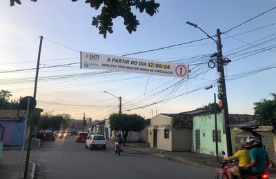SMTT Arapiraca realiza mudança no trânsito para melhorar tráfego no bairro Caititus