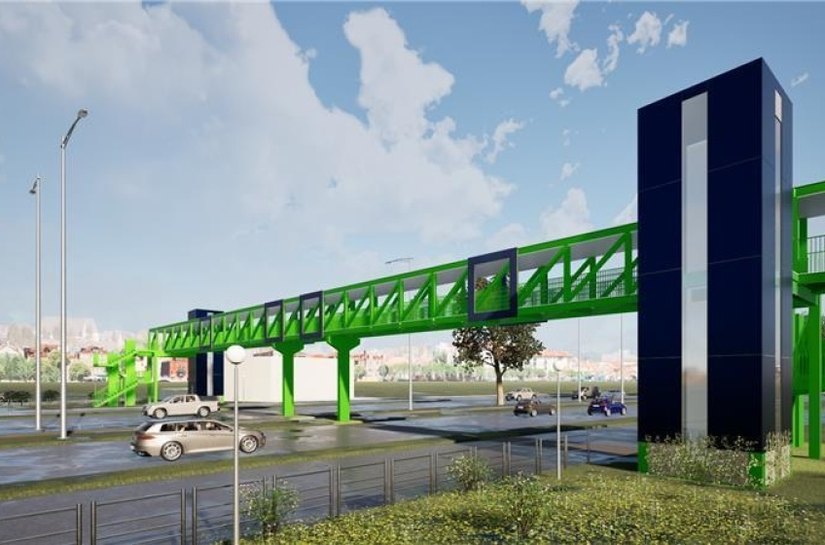 Instalação de passarela fecha trecho da Av. Durval de Góes Monteiro neste domingo (07)