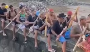 Amigos criam versão pernambucana da 'remada viking' norueguesa / Foto: Reprodução