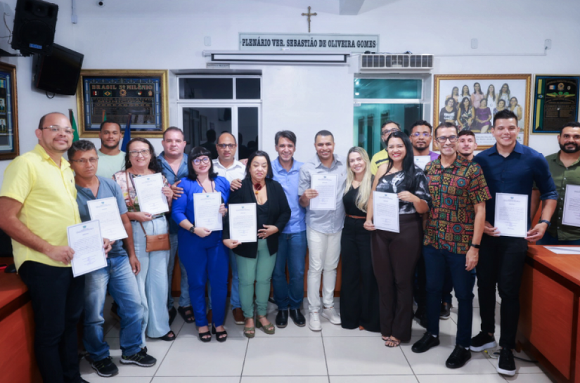 Empossados os novos membros do Conselho Municipal de Politicas Culturais, em Campo Alegre