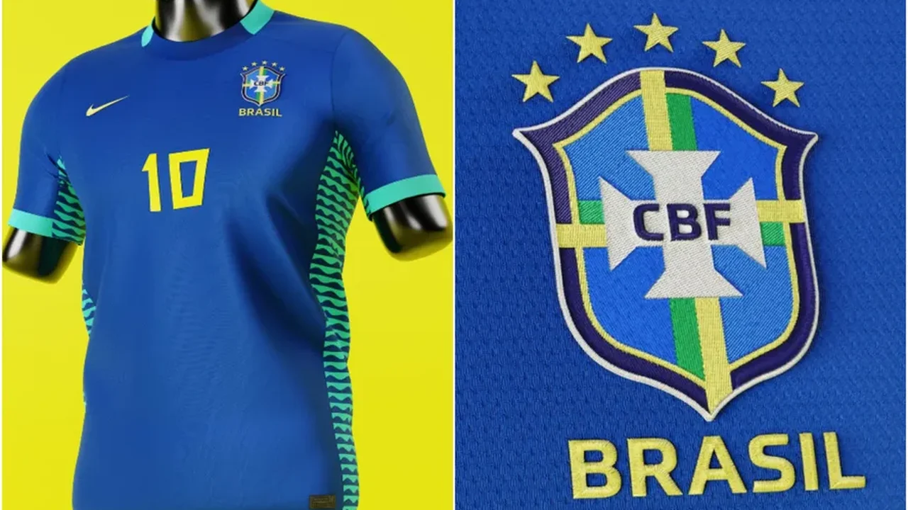 Site revela nova segunda camisa da seleção