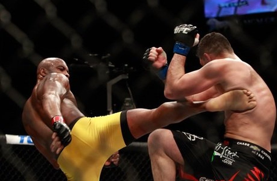 O lutador Anderson Silva foi flagrado em exame antidoping. foto: Getty Images