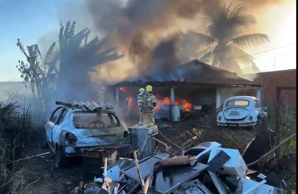 Incêndio / Foto: CBMSE
