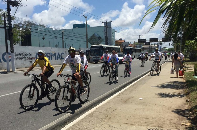 Passeio Ciclístico comemora Dia Mundial Sem Carro