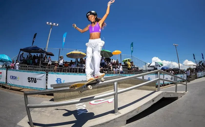 Em final do STU Recife, Augusto Akio e Isadora Pacheco são campeões nacionais de Skate Park