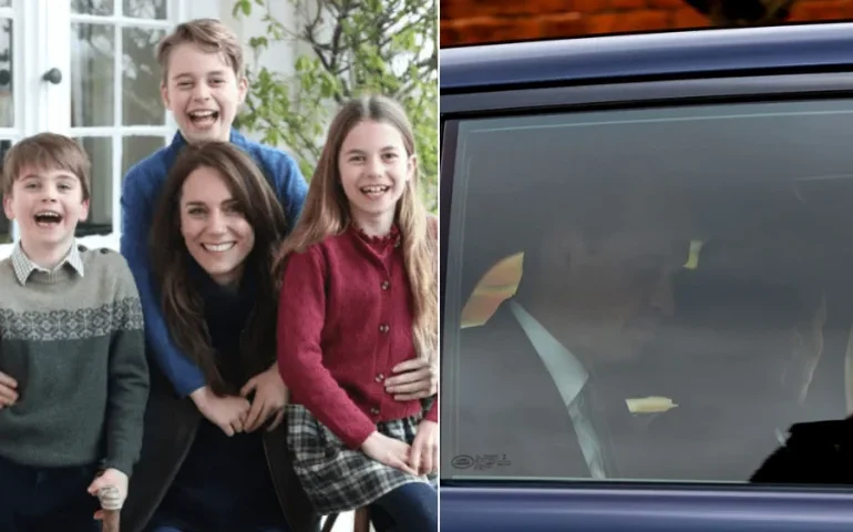 Kate Middelton: princesa de Gales é fotografada ao lado do marido, William, horas após se desculpar por foto editada