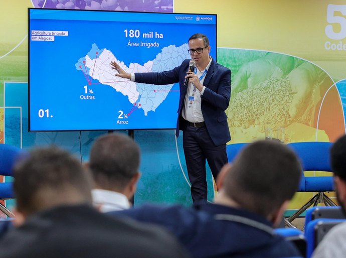 Potencial transformador do Canal do Sertão para agricultura irrigada é tema de palestra em Brasília