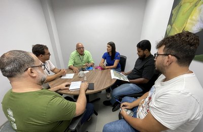 IMA/AL recebe Codevasf para discutir revisão do plano de manejo da APA da Marituba do Peixe