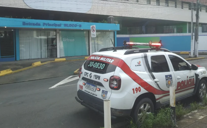 Suposta ameaça de atentado em escola mobiliza polícia em Maceió