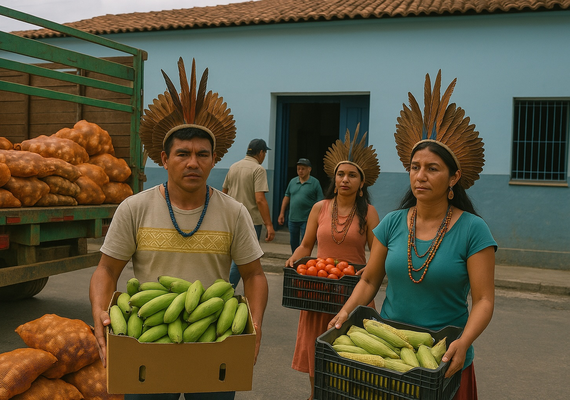 Indígenas da Fazenda Canto em Palmeira dos Índios abastecem merenda de Igaci, mas continuam excluídos da própria cidade