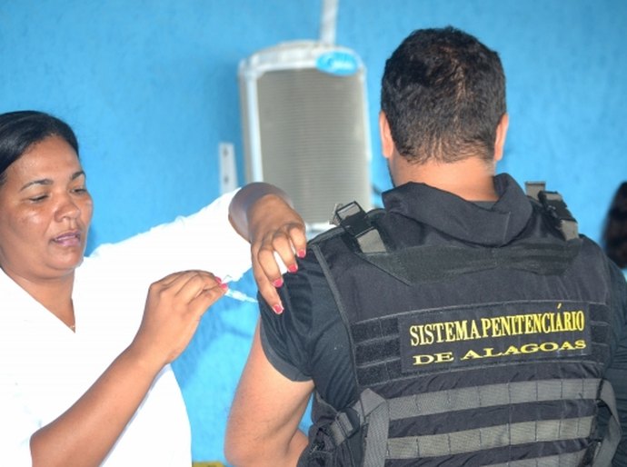 Campanha de prevenção contra o H1N1 tem início no Sistema Prisional