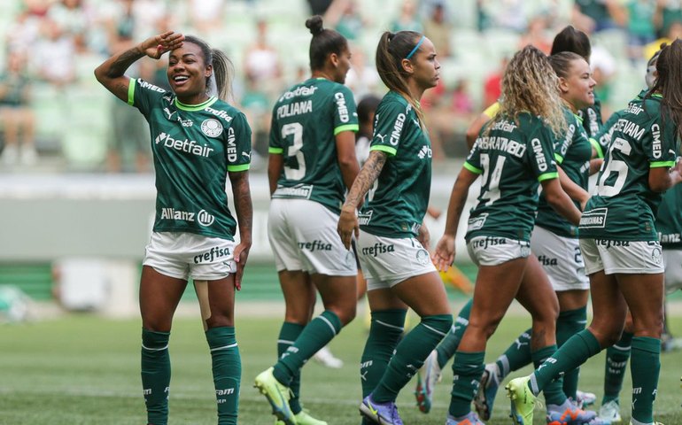 Palmeiras goleia por 11 a 0 e assume 3ª posição do Brasileiro Feminino