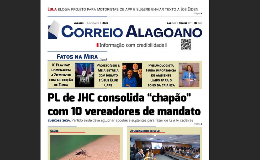 PL de JHC consolida “chapão” com 10 vereadores de mandato