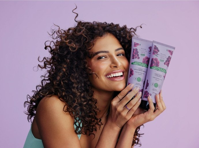 O Boticário retoma o sucesso de Cuide-se Bem Feira com nova linha Cachos de Uva