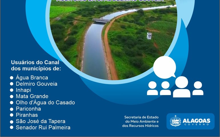 Semarh promove audiência popular sobre o Canal do Sertão na sexta-feira (5)