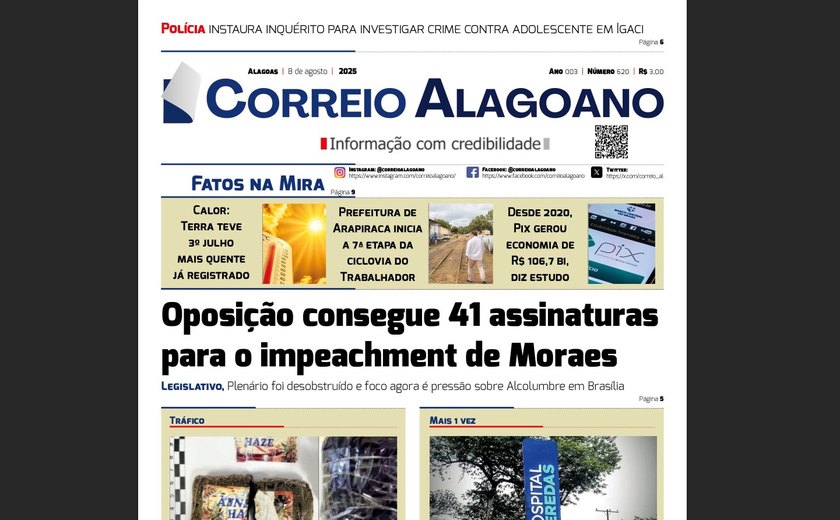 Oposição consegue 41 assinaturas para o impeachment de Moraes