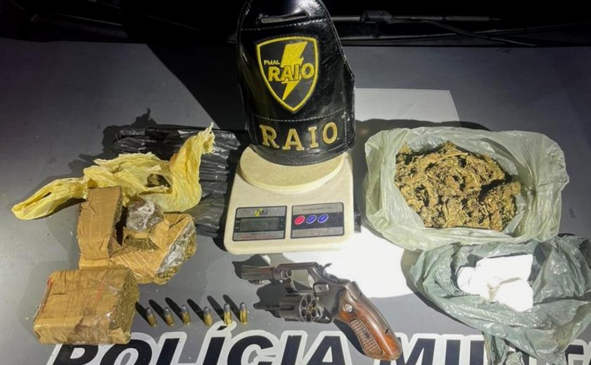 Polícia Militar prende autores de tentativa de homicídio, tráfico de drogas e outros crimes