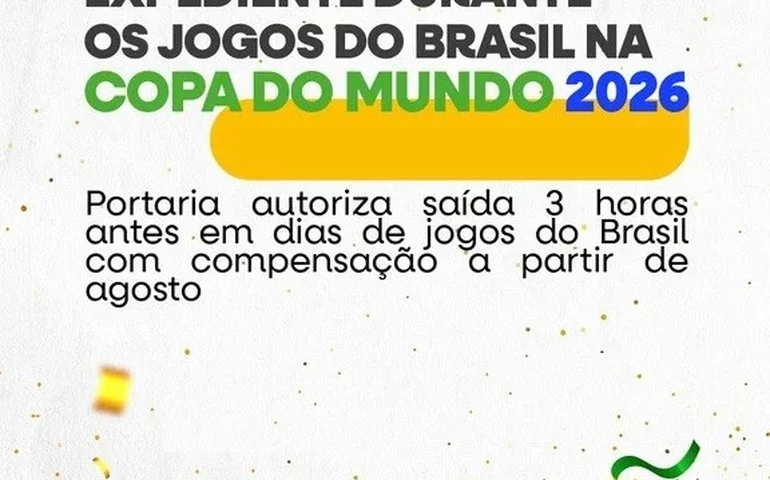 Portaria do MGI define expediente durante jogos da Copa