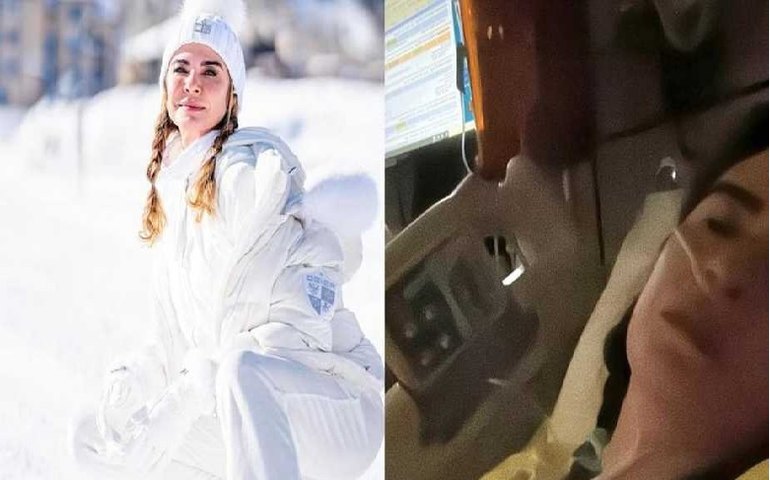 Luciana Gimenez sofre acidente enquanto esquiava nos EUA e passa por cirurgia
