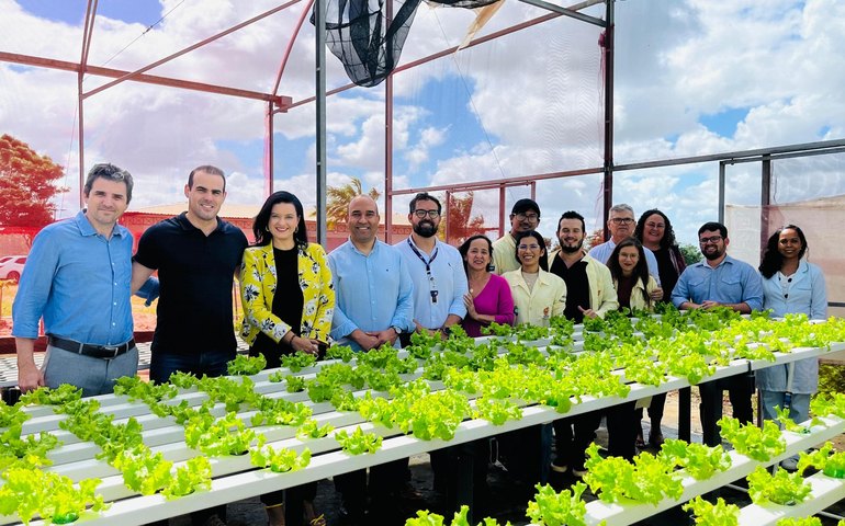 Comitiva do Governo do Estado visita Polo Agroalimentar para debater plano de trabalho
