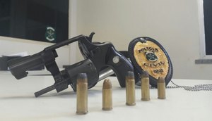 arma apreendida