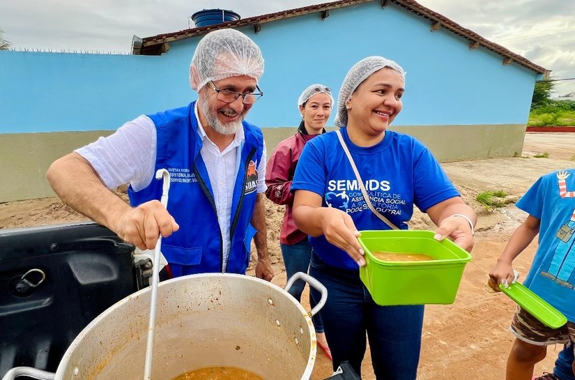 Sopão Comunitário leva alimento e solidariedade às comunidades de Palmeira de Fora