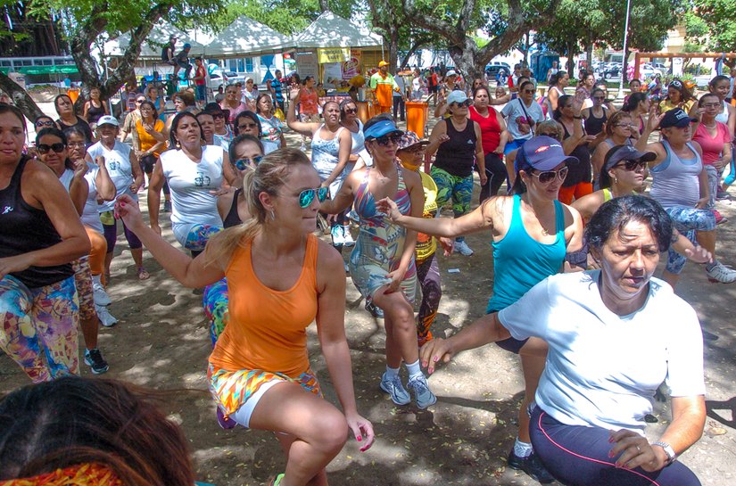 Lazer na Praça se consolida como opção para família aos domingos