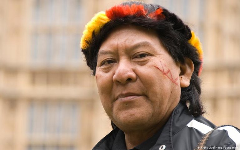 Líder indígena Davi Kopenawa denuncia governo Bolsonaro na ONU