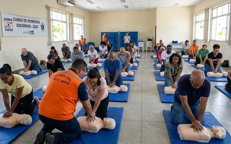 Prefeitura do Rio oferece curso gratuito de primeiros socorros