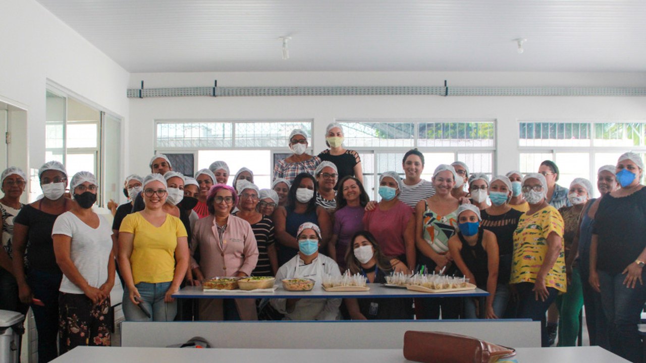 Merendeiras continuam preparação para concurso estadual