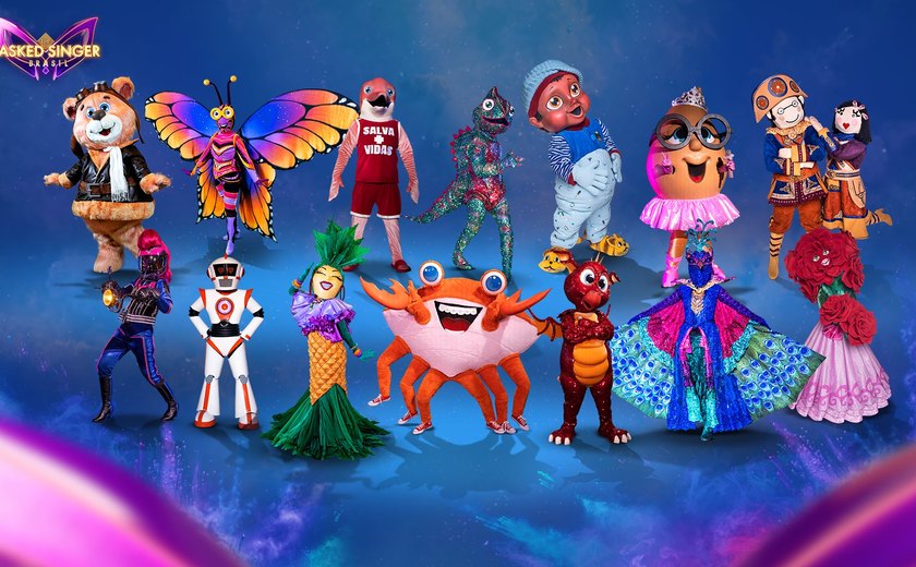 Conheça os participantes do 'The Masked Singer Brasil 2024'
