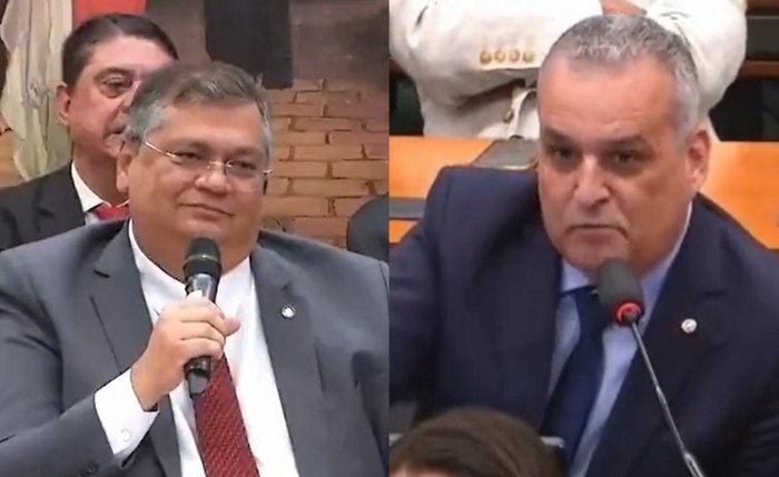 Flávio Dino e Alfredo Gaspar discutiram durante audiência na CCJ