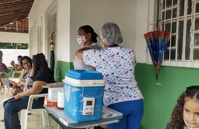 Campanha de vacina contra a Influenza movimenta a zona rural de Palmeira