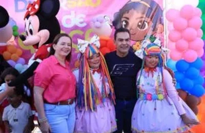 Brincadeiras, atrações e muita animação encantam a garotada na Festa das Crianças em São Sebastião